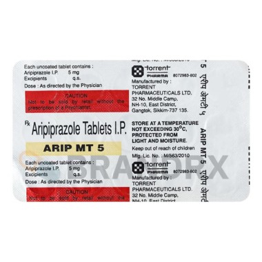 Arip MT 5 mg Torrent Pharmaceuticals Ltd.