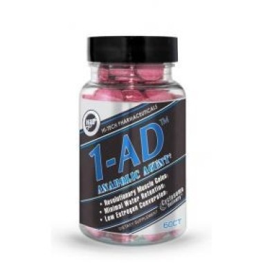 Hi-Tech Pharmaceuticals - 1-AD 60 Tablets - Powerful Anabolic for Muscle Growth Hi-Tech Pharmaceuticals