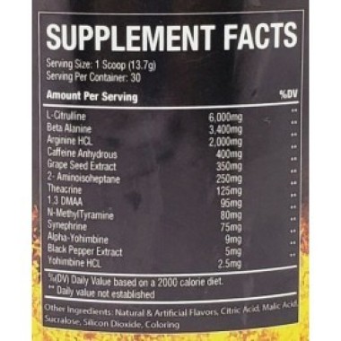 Swole Supplements PUNISHER ANNIHILATION Swole Labs